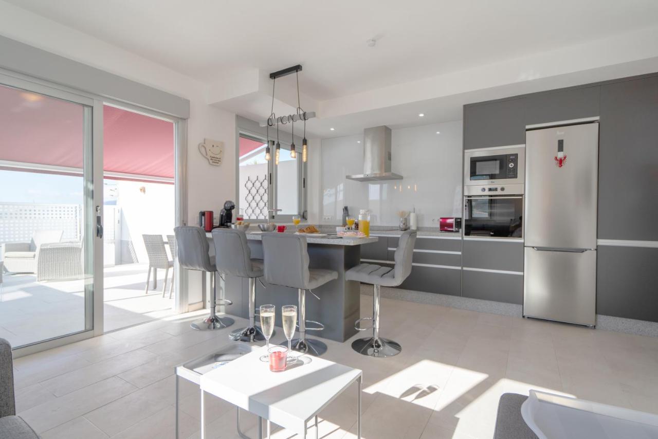 Tabaiba Luxurious Apartment With Large Terrace And Sea Views מראה חיצוני תמונה